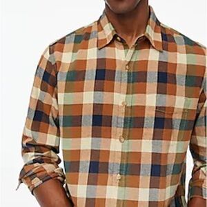 J. Crew Casual Flannel Button Down Shirt